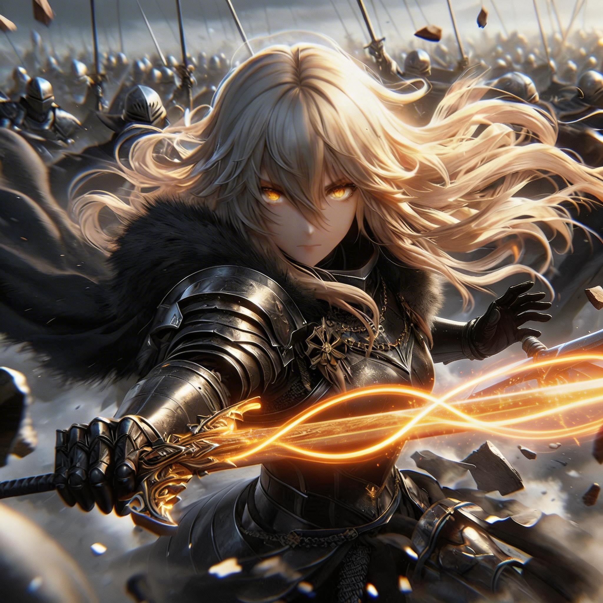 ブロンドの女騎士さん955 | の人気AIイラスト・グラビア