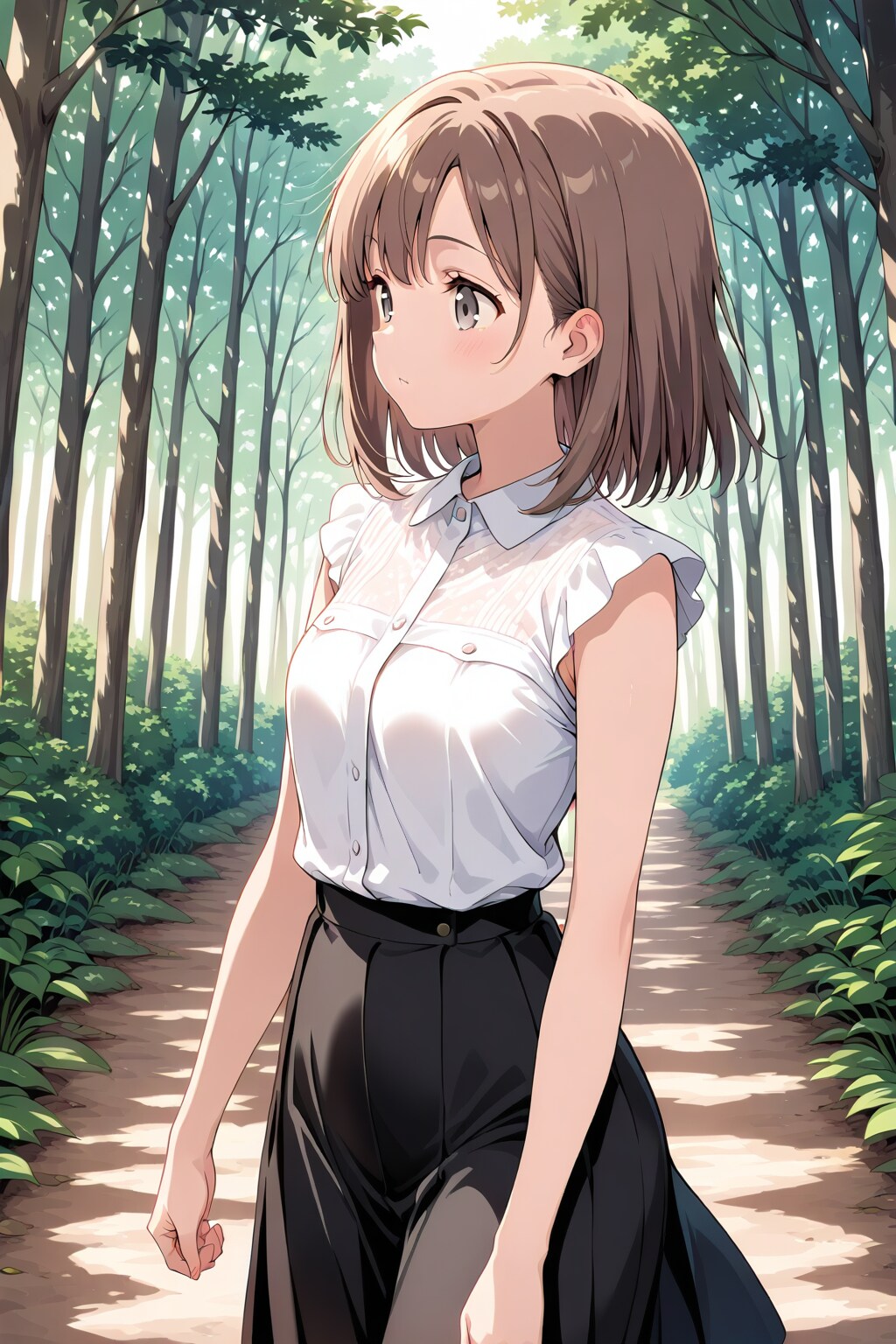 森の散歩