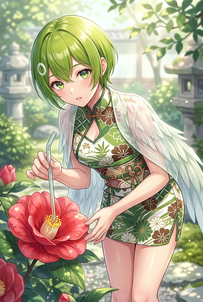 メジロ擬人化(忘れてた)