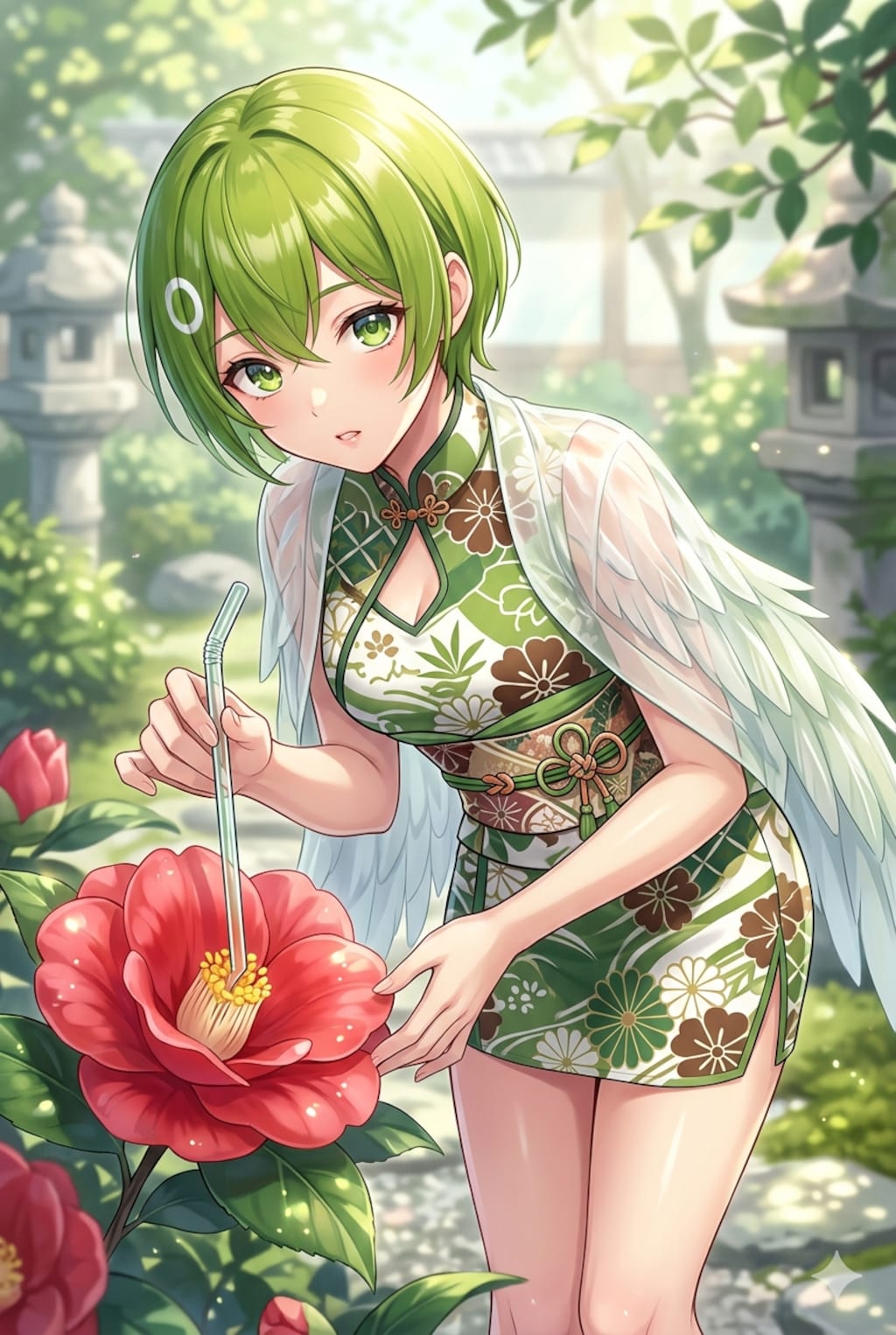 メジロ擬人化(忘れてた)