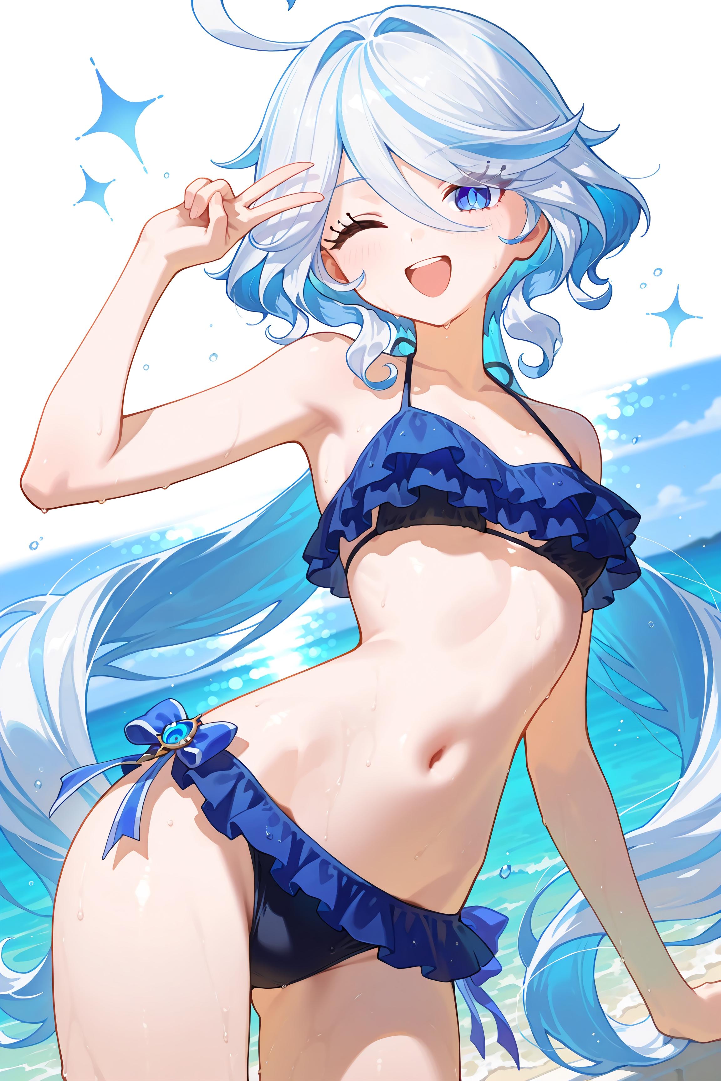 水着フリーナ
