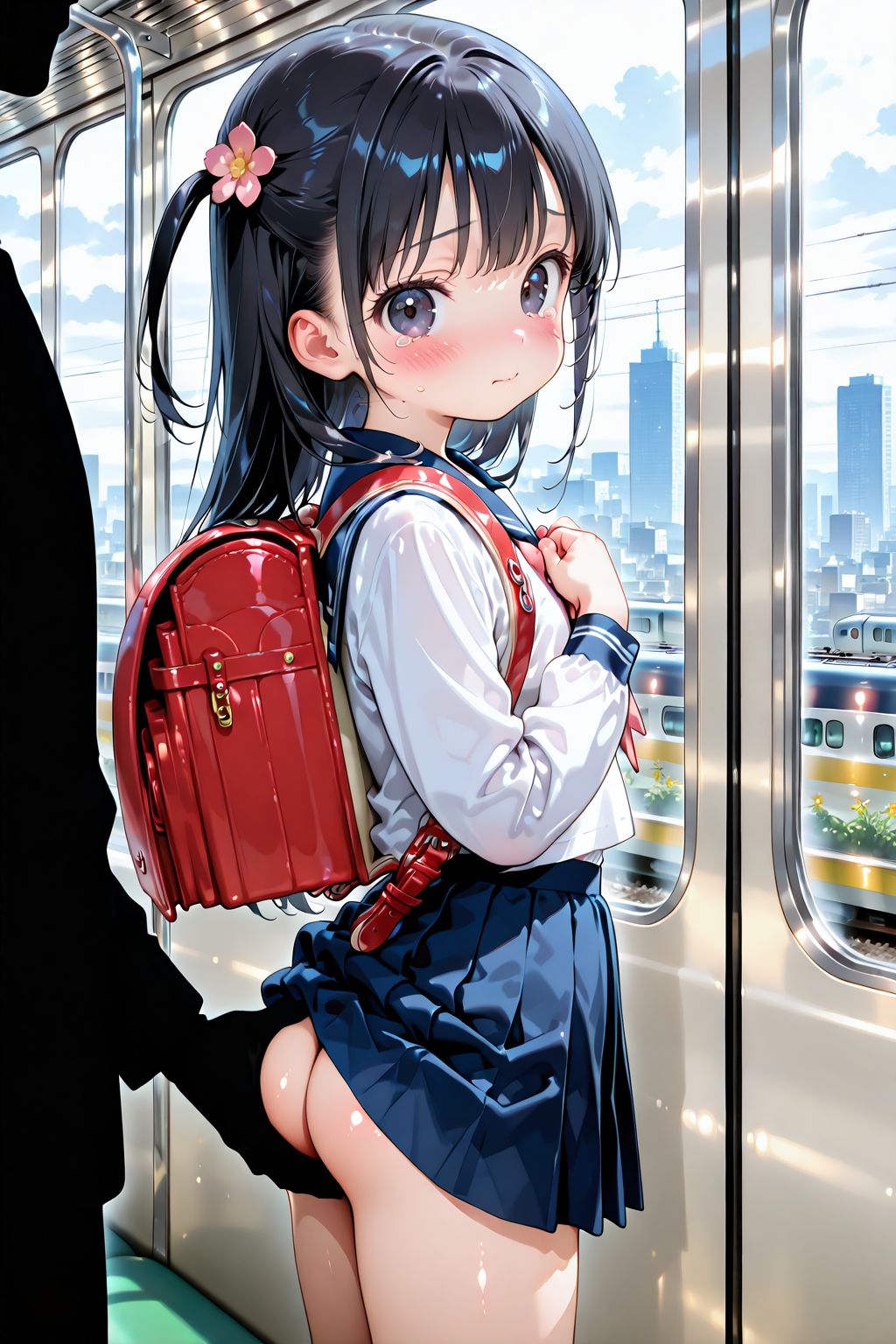 初めての電車通学