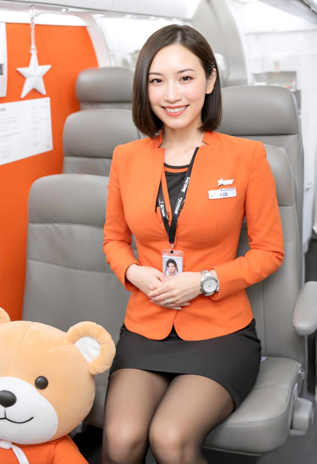 美人キャビンアテンダント2