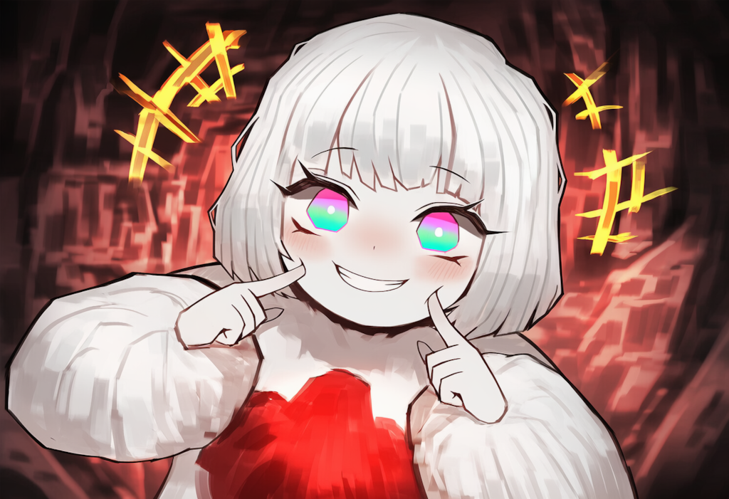 ロボトミー　罰鳥　自分の頬をつく