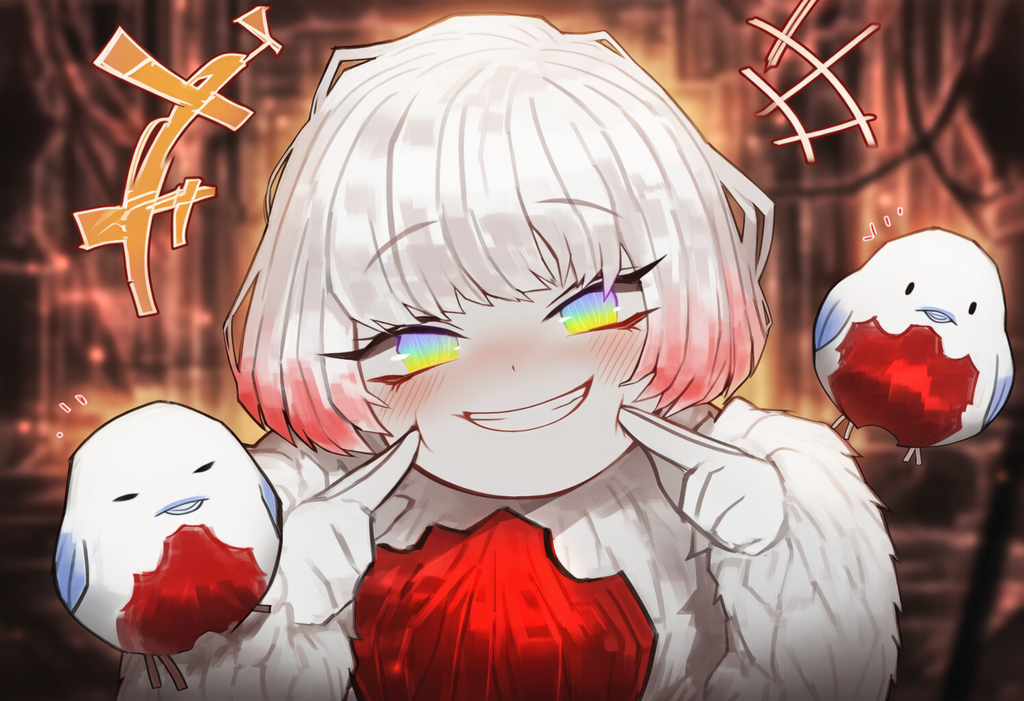 ロボトミー　罰鳥　自分の頬をつく