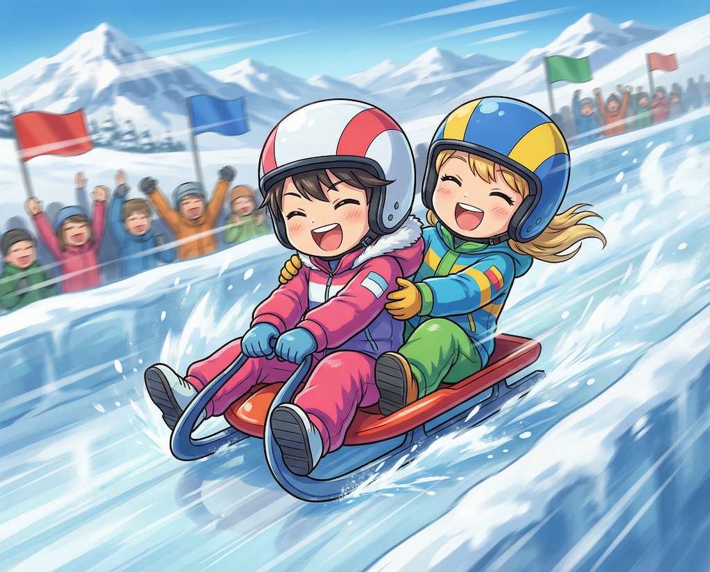 ボブスレー(４人乗り)＋橇(?)