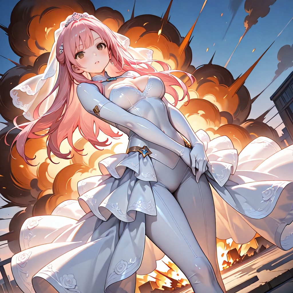 爆発の花嫁。うちの子本多桜子さん