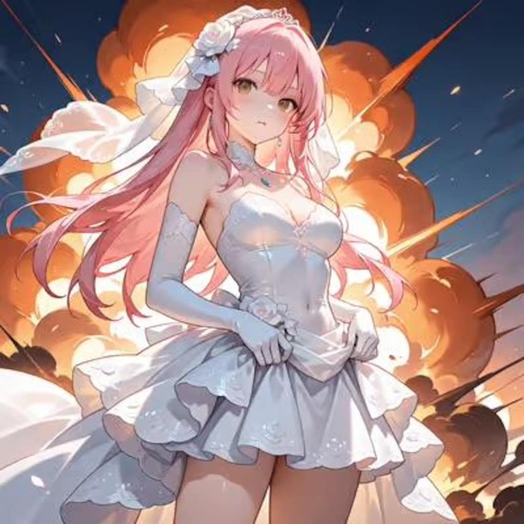 爆発の花嫁。うちの子本多桜子さん