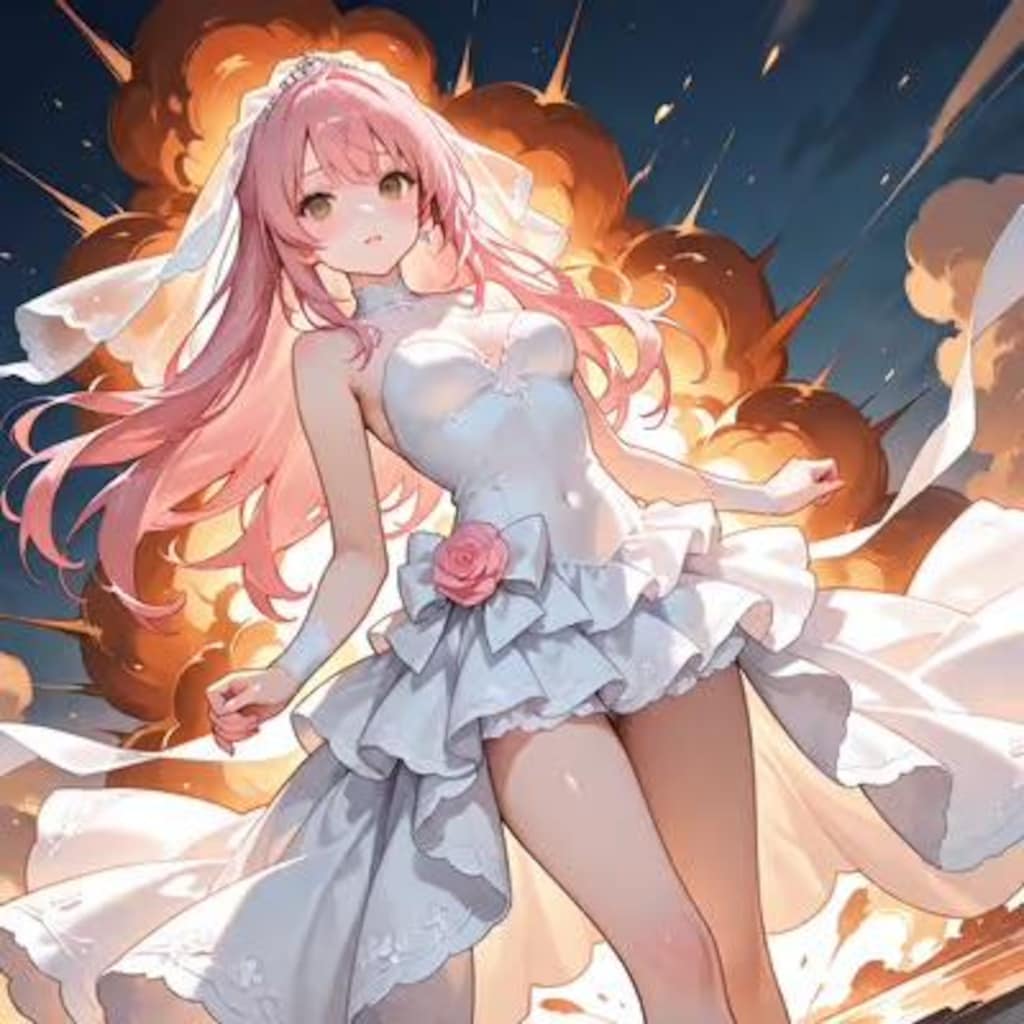 爆発の花嫁。うちの子本多桜子さん