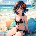 水着娘さん 3枚目