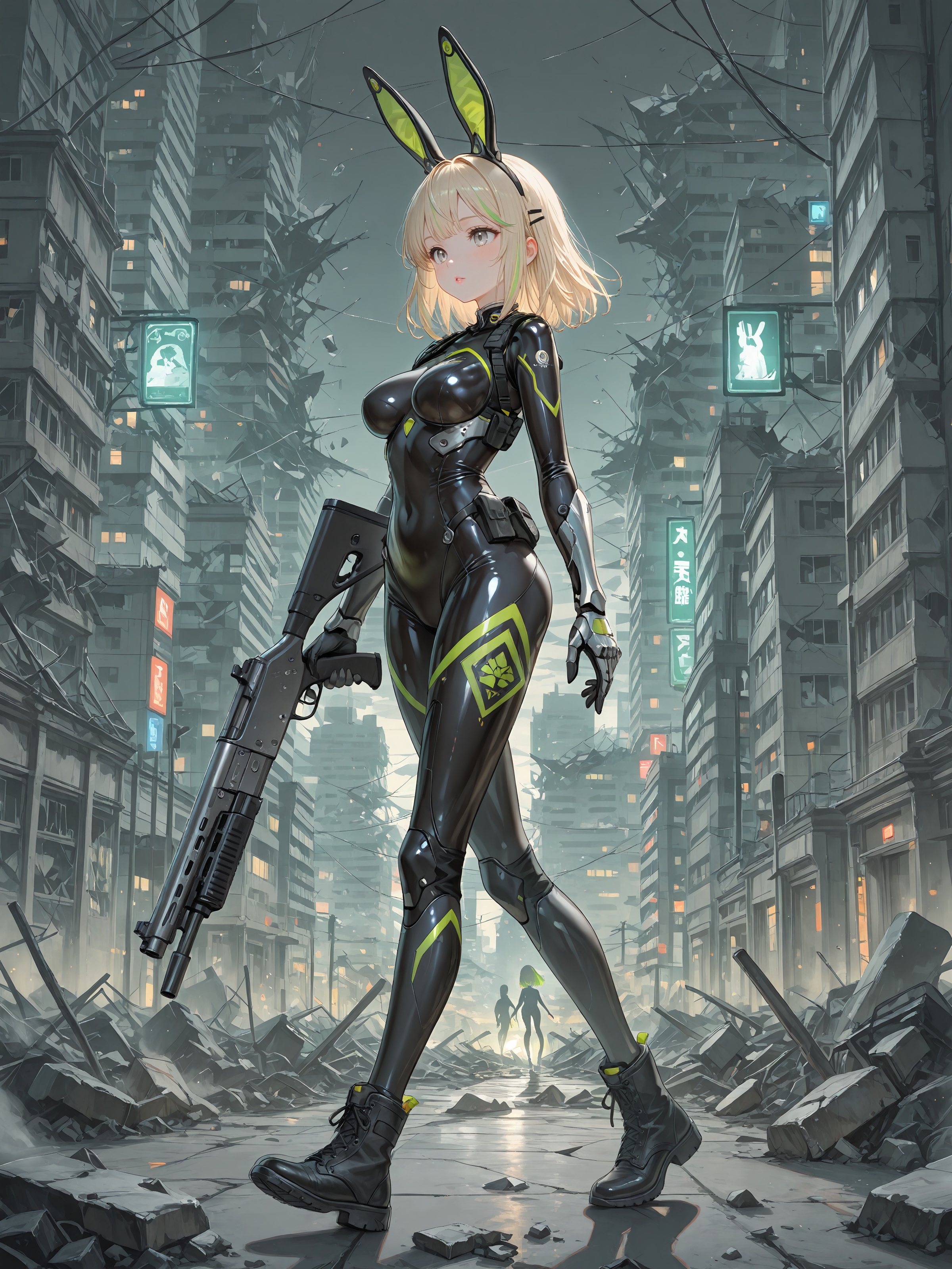 タクティカルバニー | の人気AIイラスト・グラビア