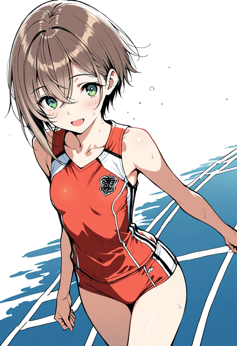 スポーティーな後輩