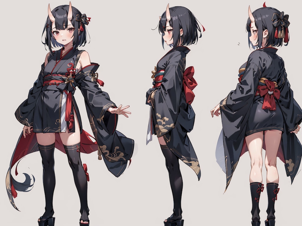 八重桜設定画風