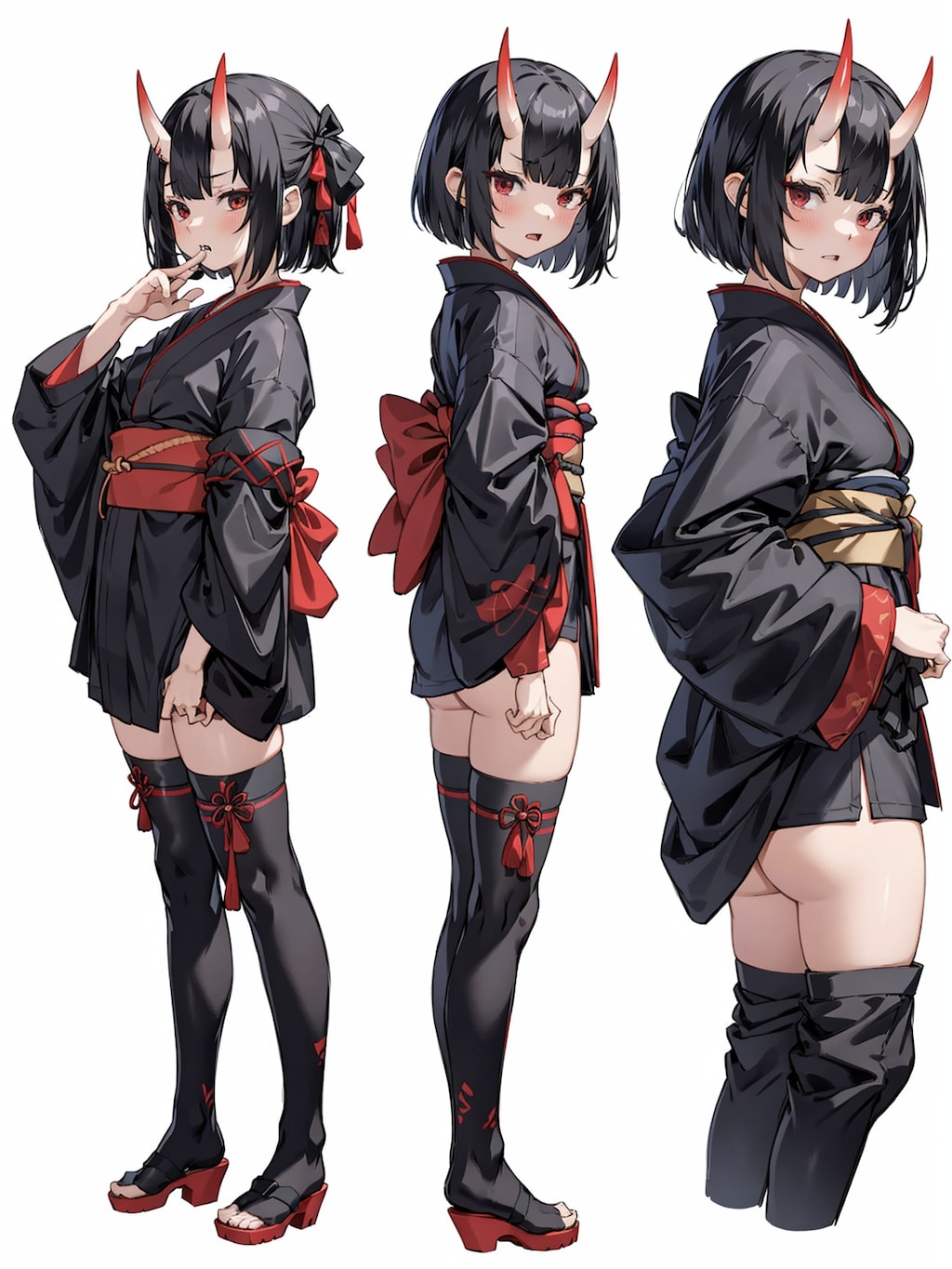 八重桜設定画風