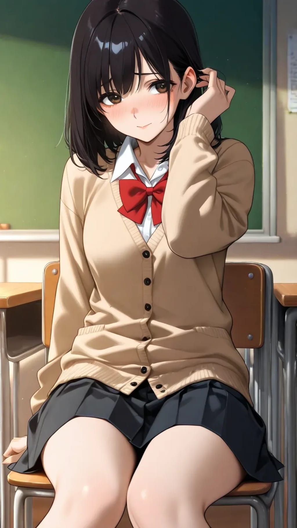 ふと目が合って、ちょっとだけ