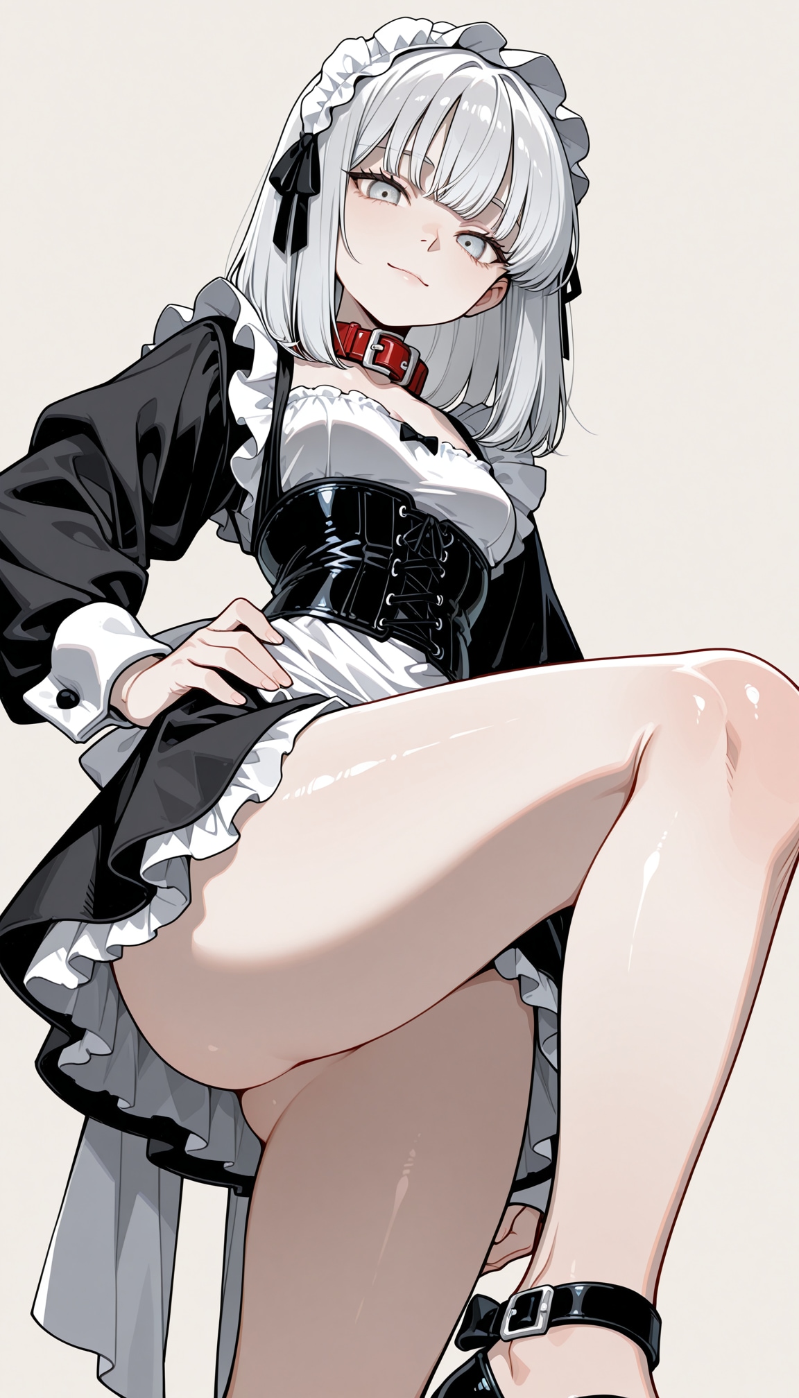 銀髪メイドちゃんに踏まれたい