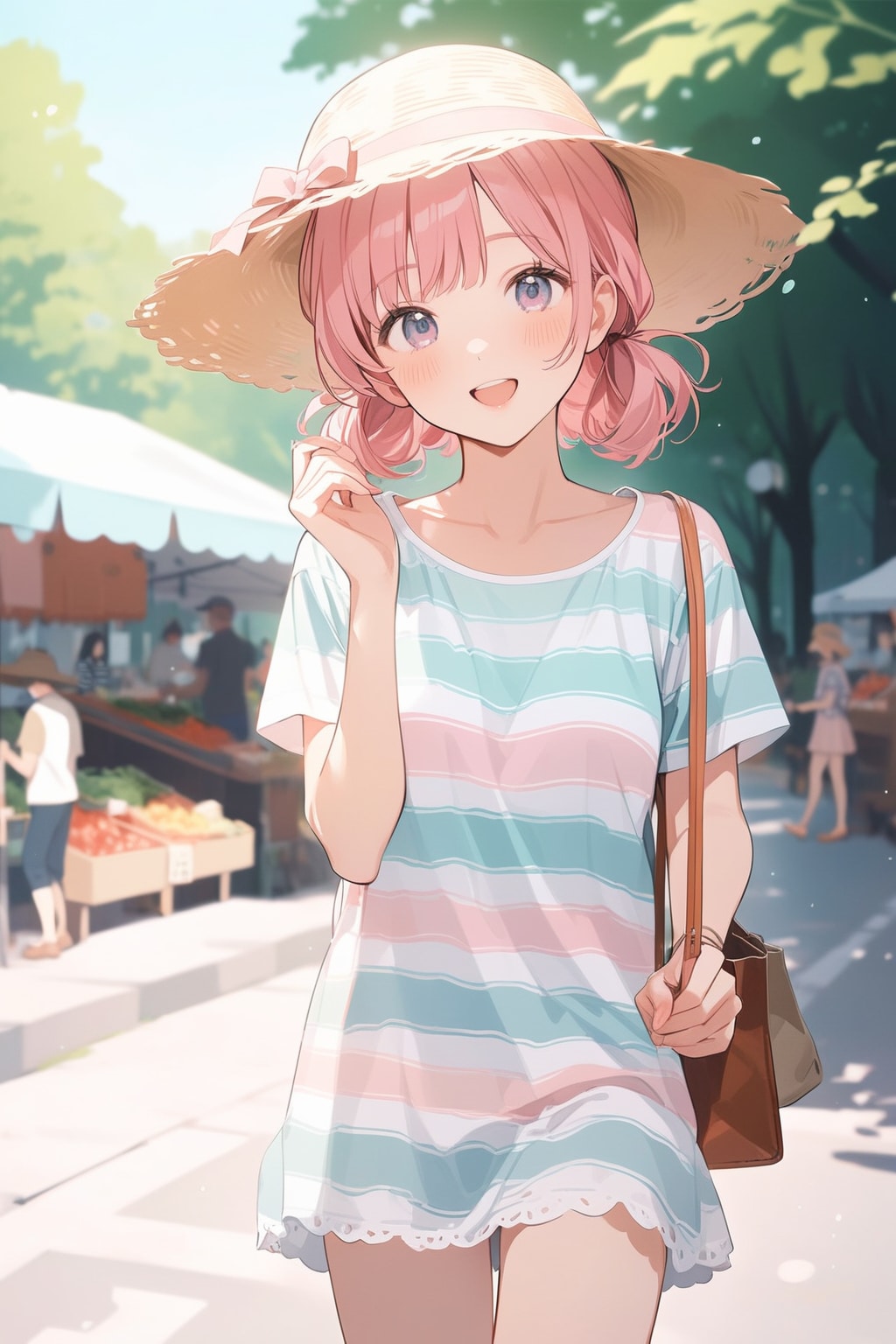 夏のお出かけファッションショー（4）