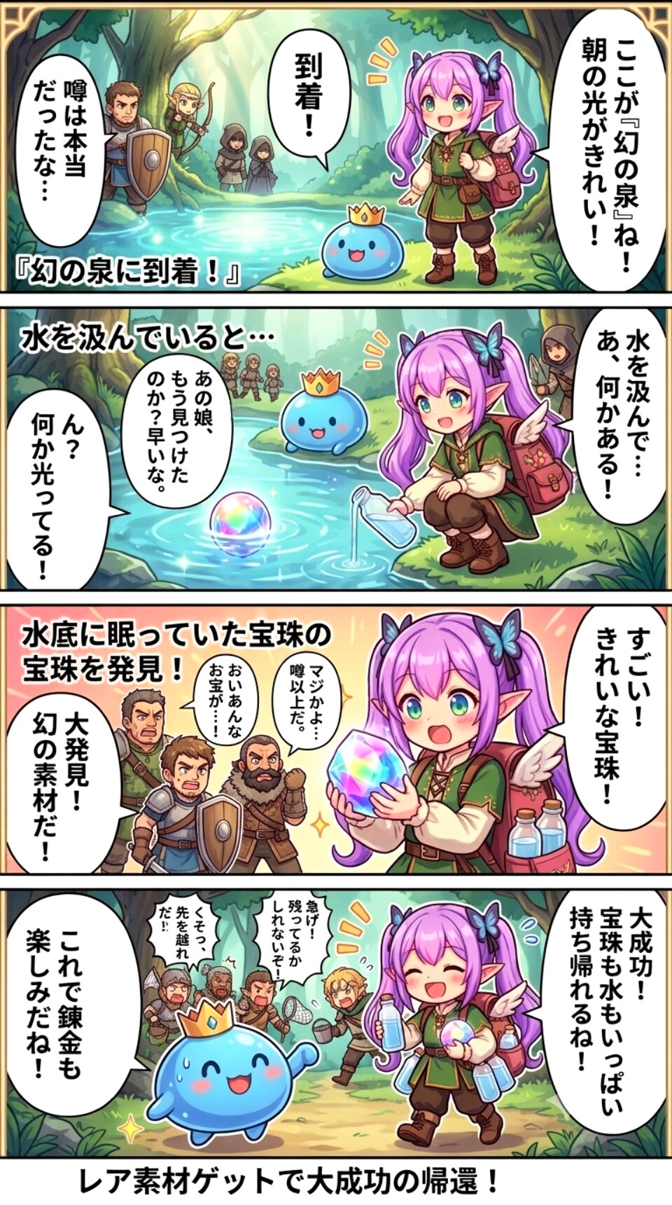 冒険者のモーニングルーティン(神引き) | の人気AIイラスト・グラビア