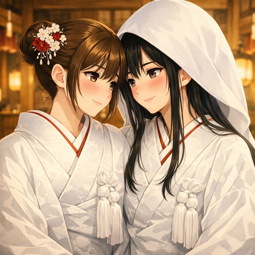 誓詞奏上（神前結婚式の日　02）