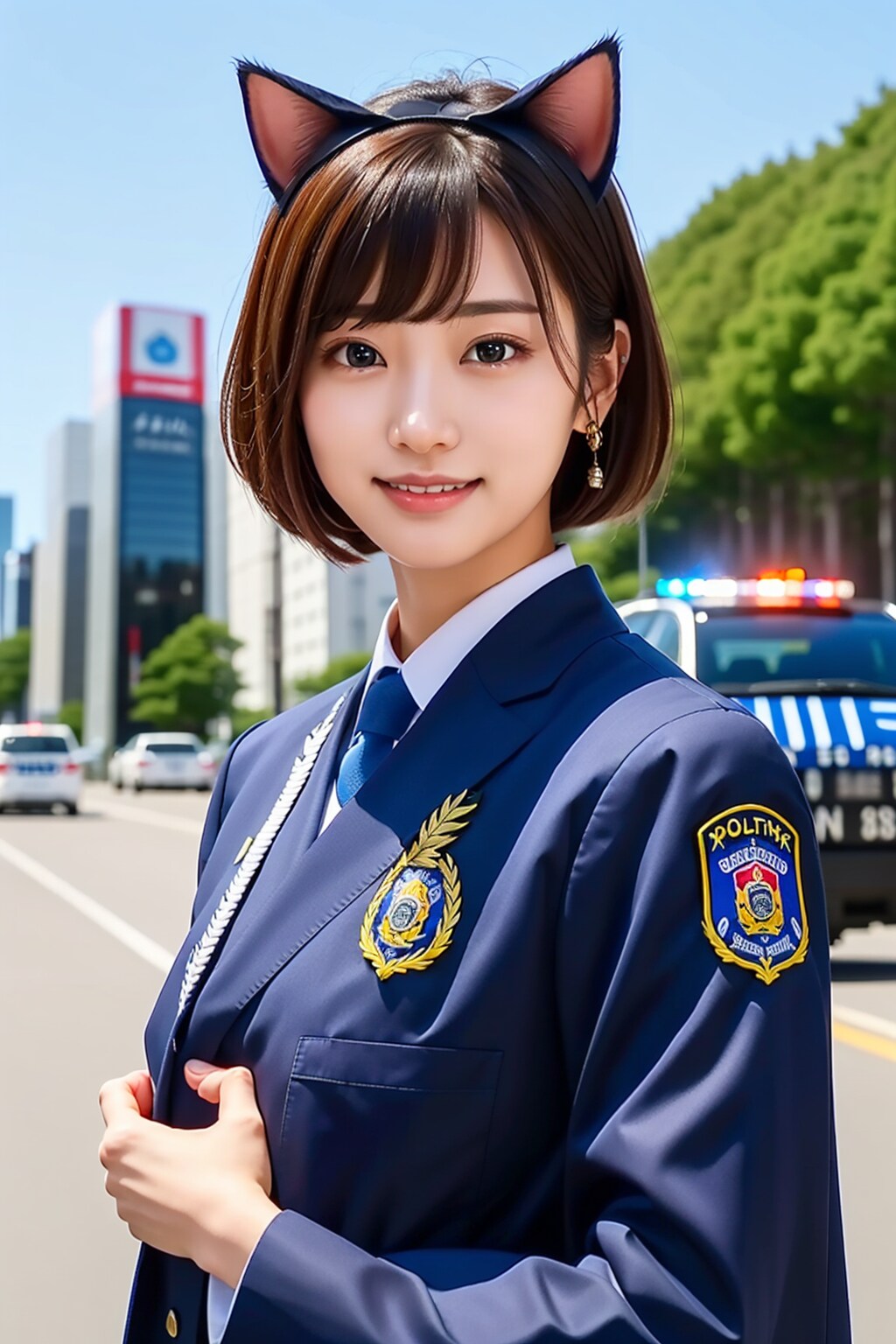猫のおまわりさん