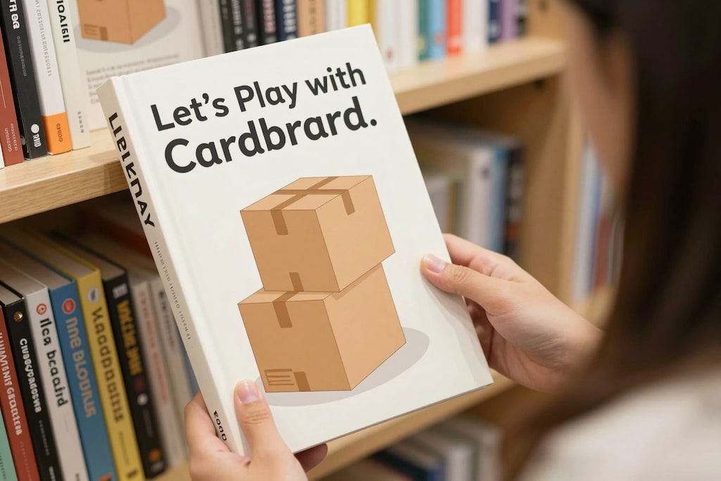 段ボール箱で遊ぼう