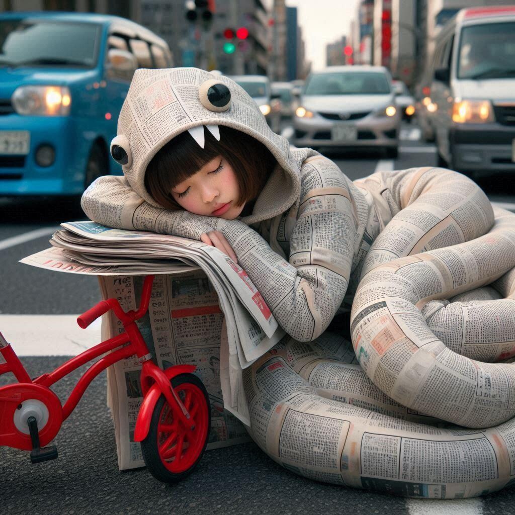 車が来るまでくるまって