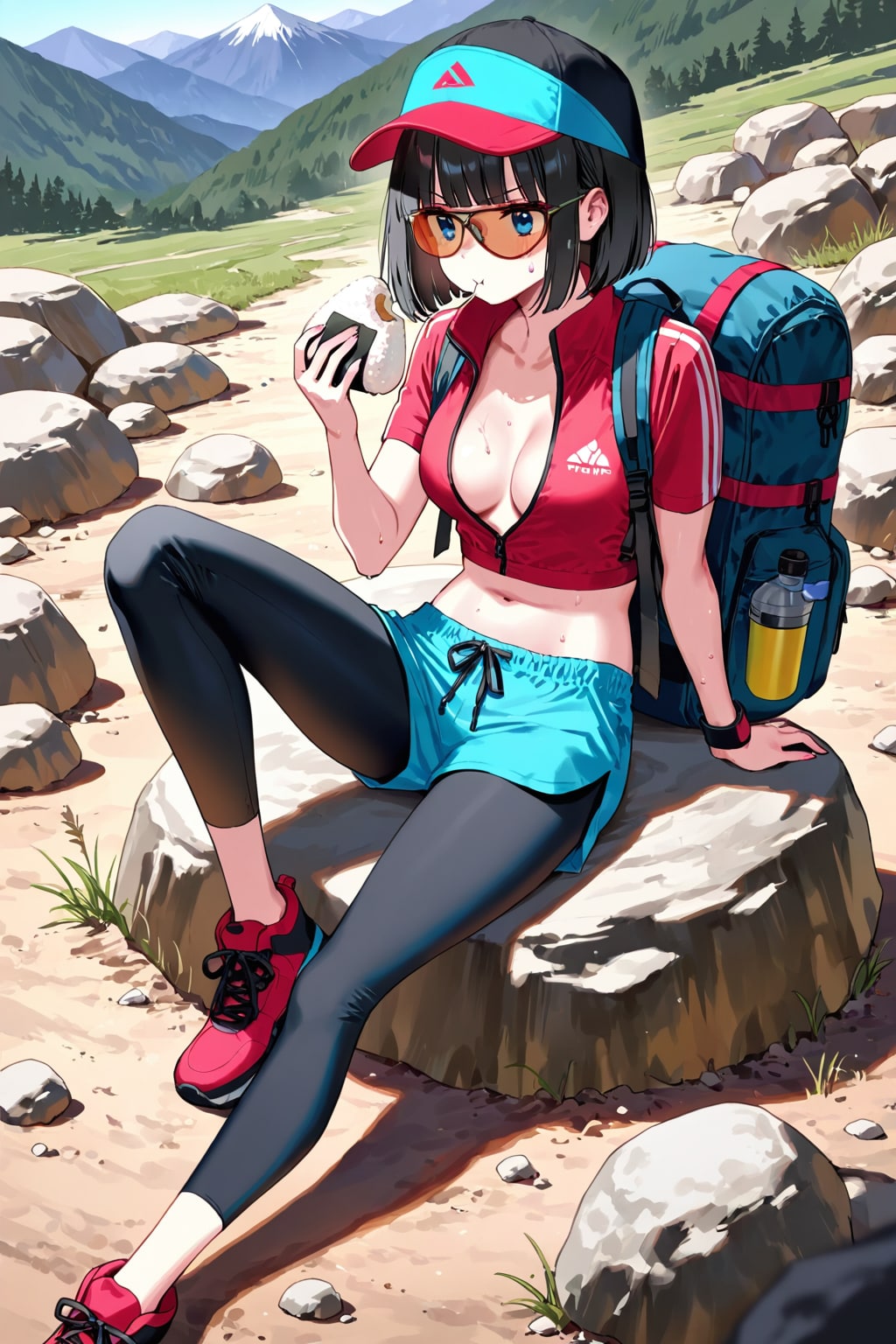 ハイキングお姉さん