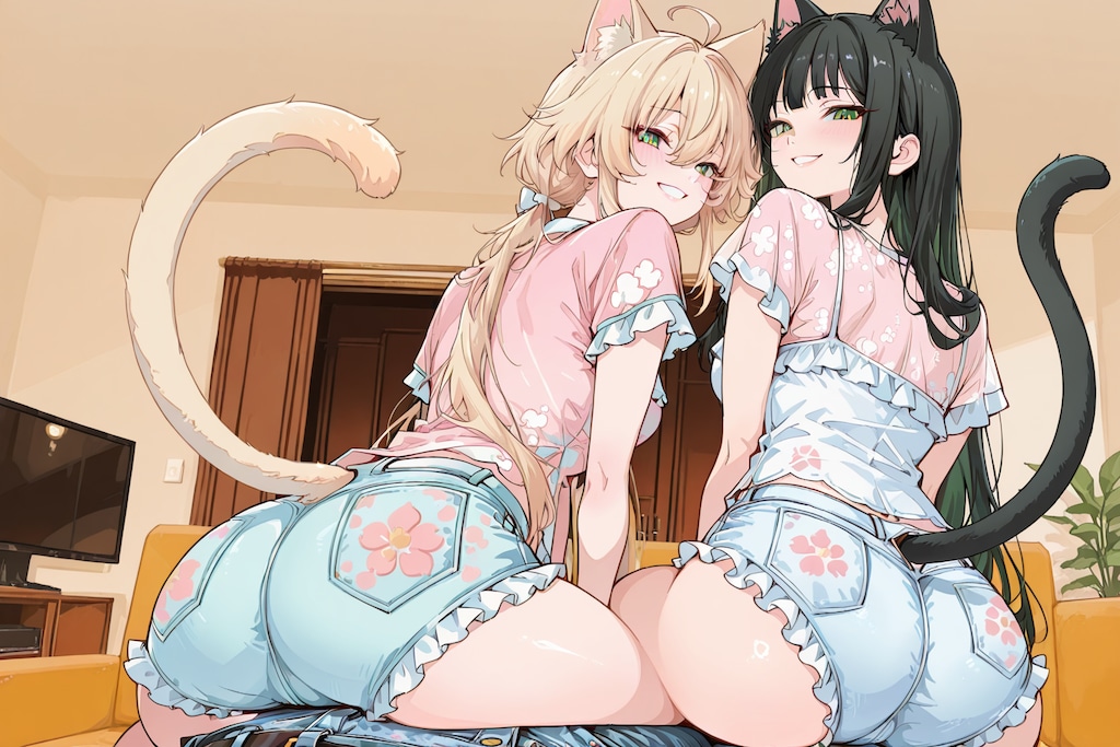 猫カフェのお返しっ！