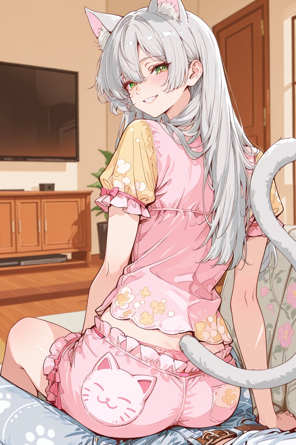 猫カフェのお返しっ！