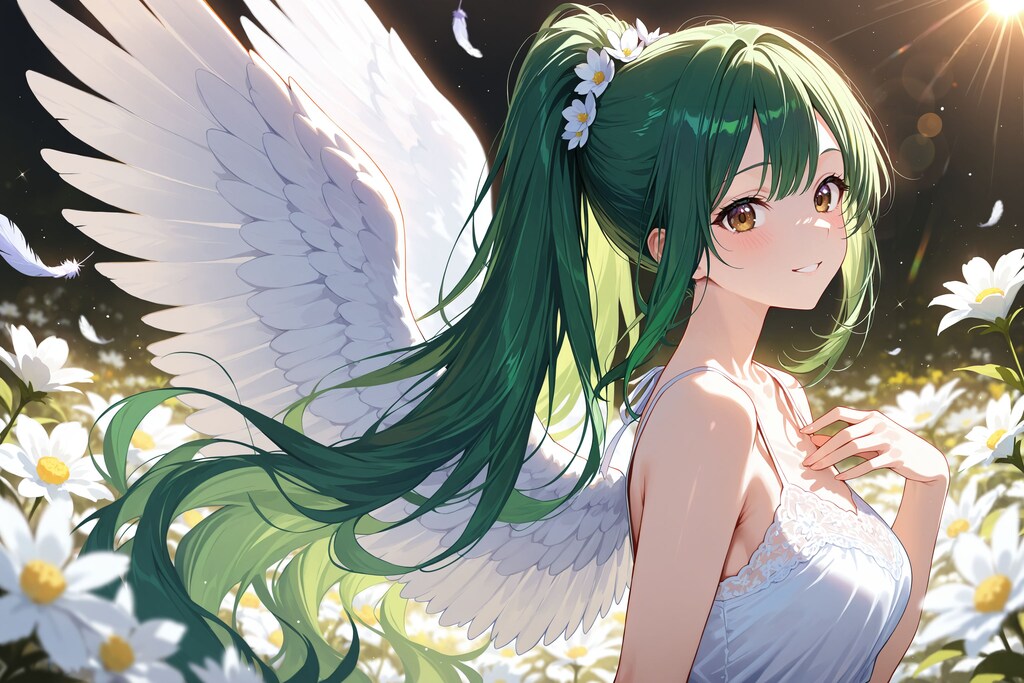 天使さん頑張ります