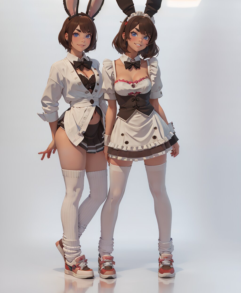 色々なメイドバニー