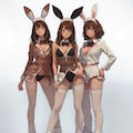 色々なメイドバニー 4枚目