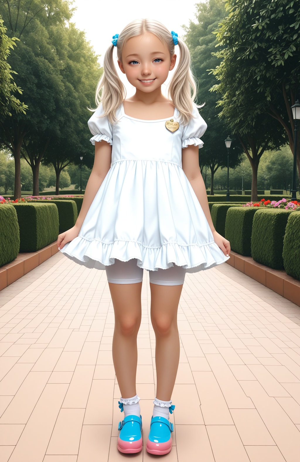 スパッツなおんなのこ💕（Part.3）【model：hdaRainbowIllus_v14】