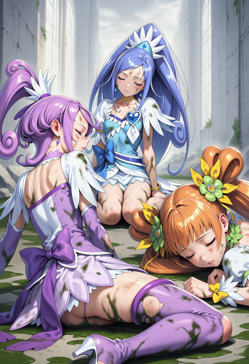 キュア拓された後