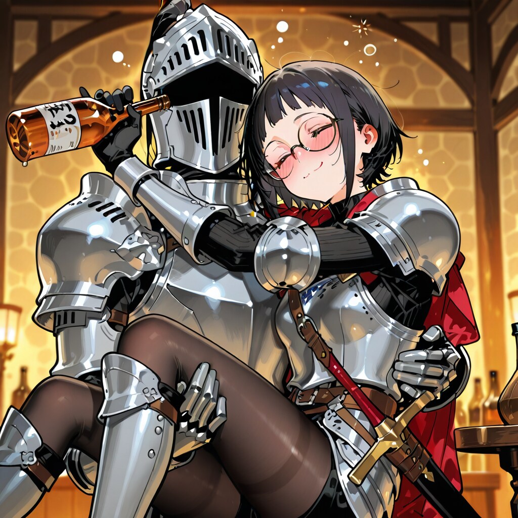 酔いどれメガネっ娘騎士ちゃん