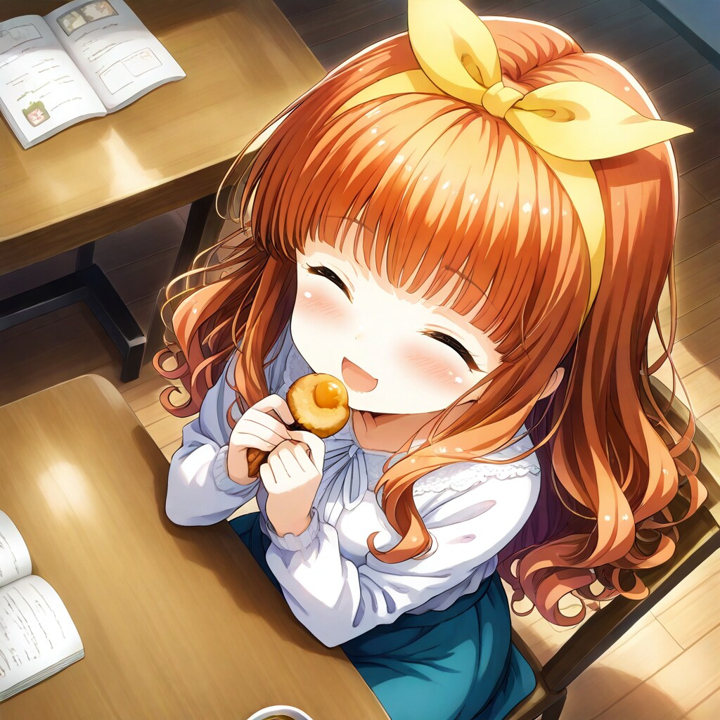 ガールなフレンドの景と鞠香(食欲の秋)