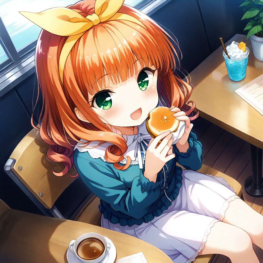 ガールなフレンドの景と鞠香(食欲の秋)