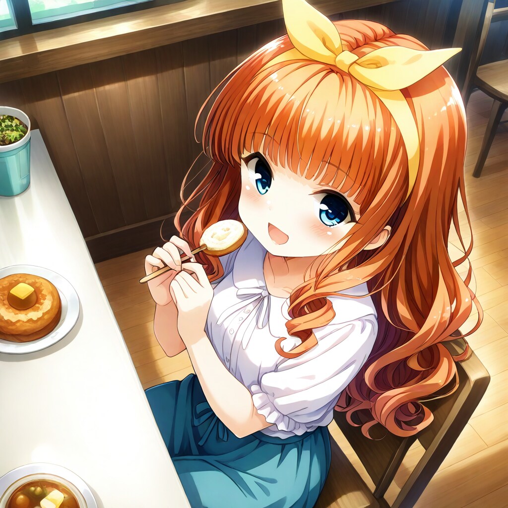 ガールなフレンドの景と鞠香(食欲の秋)