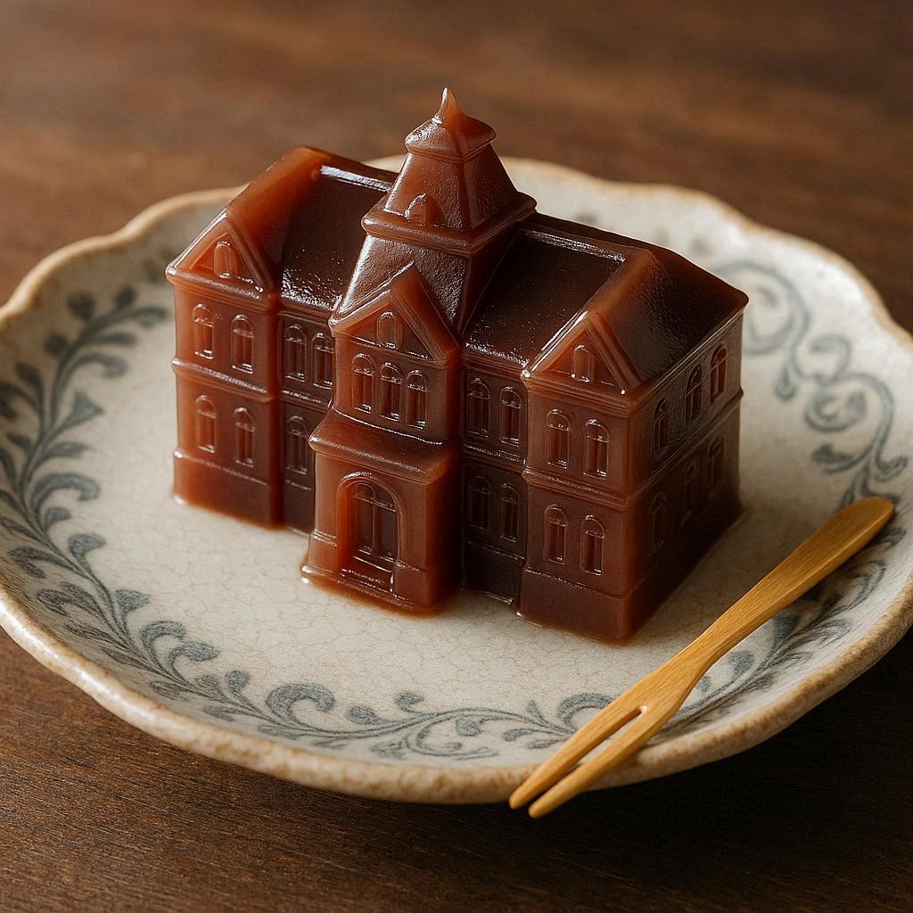 羊羹で出来た洋館 | の人気AIイラスト・グラビア