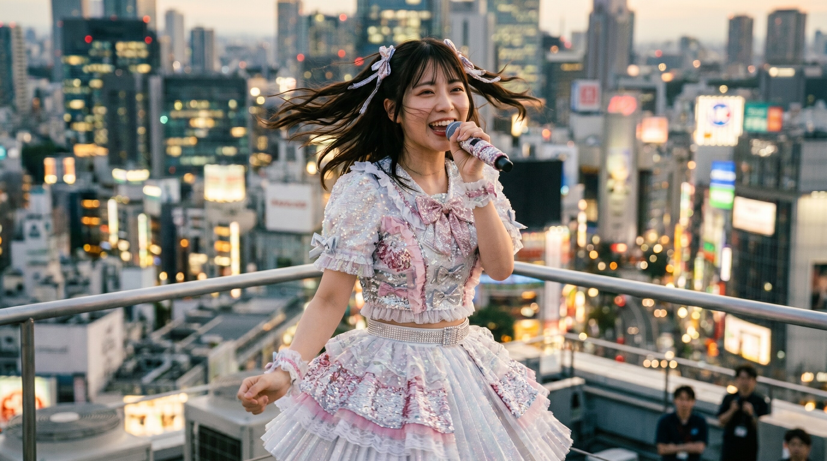 地下アイドルのファンクラブ向けシークレットライブ