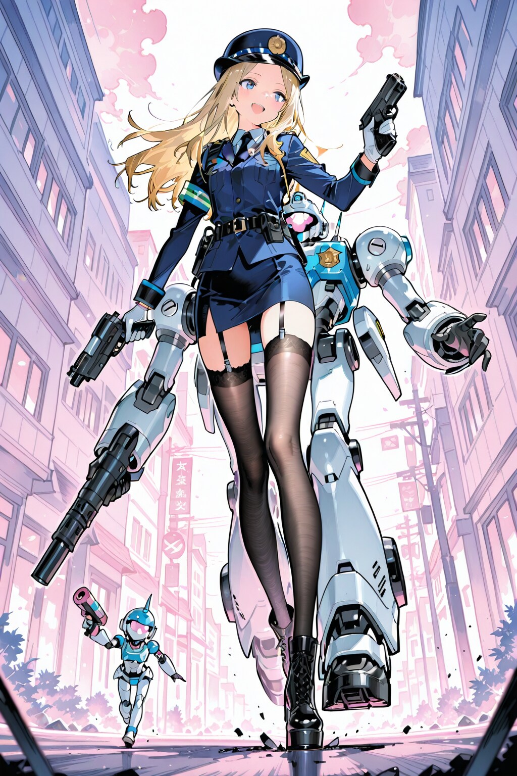 ポリスちゃんパトロール | の人気AIイラスト・グラビア