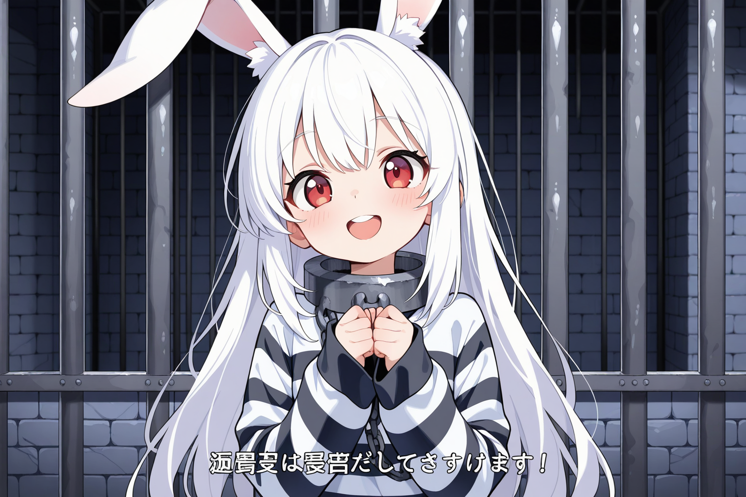 牢の中の萌え袖😅