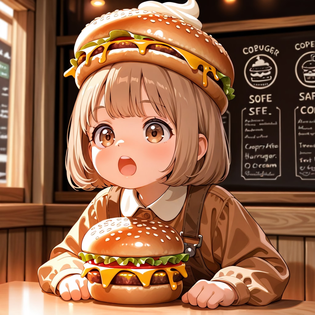 バーガーガール🍔１−３