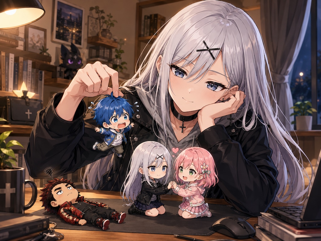 お人形遊び
