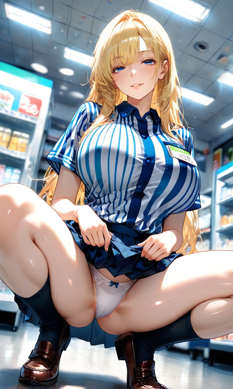 【予告】シフトに入ると、挿れさせてくれるコンビニバイトの先輩たち