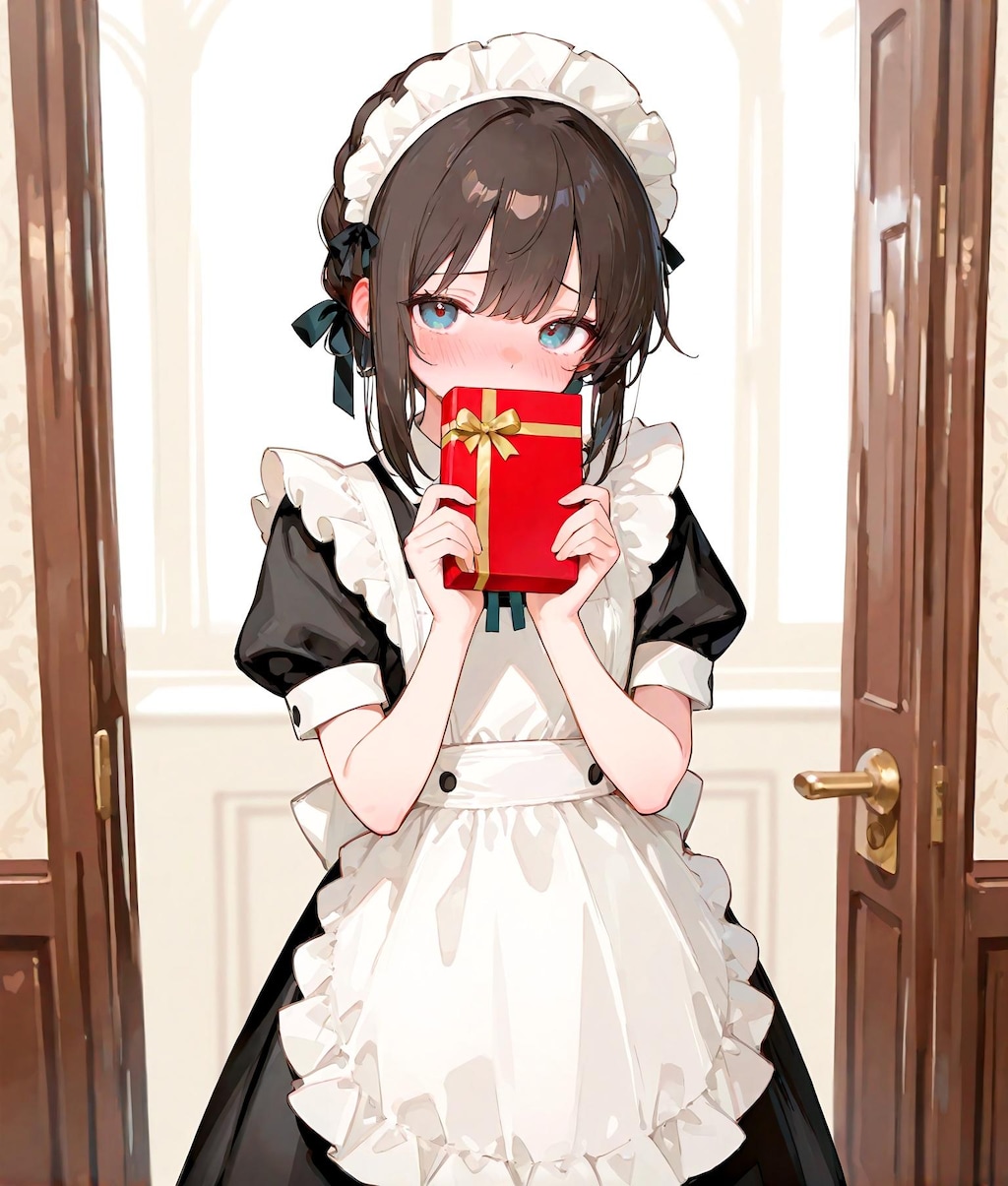 渡し方いろいろ少女