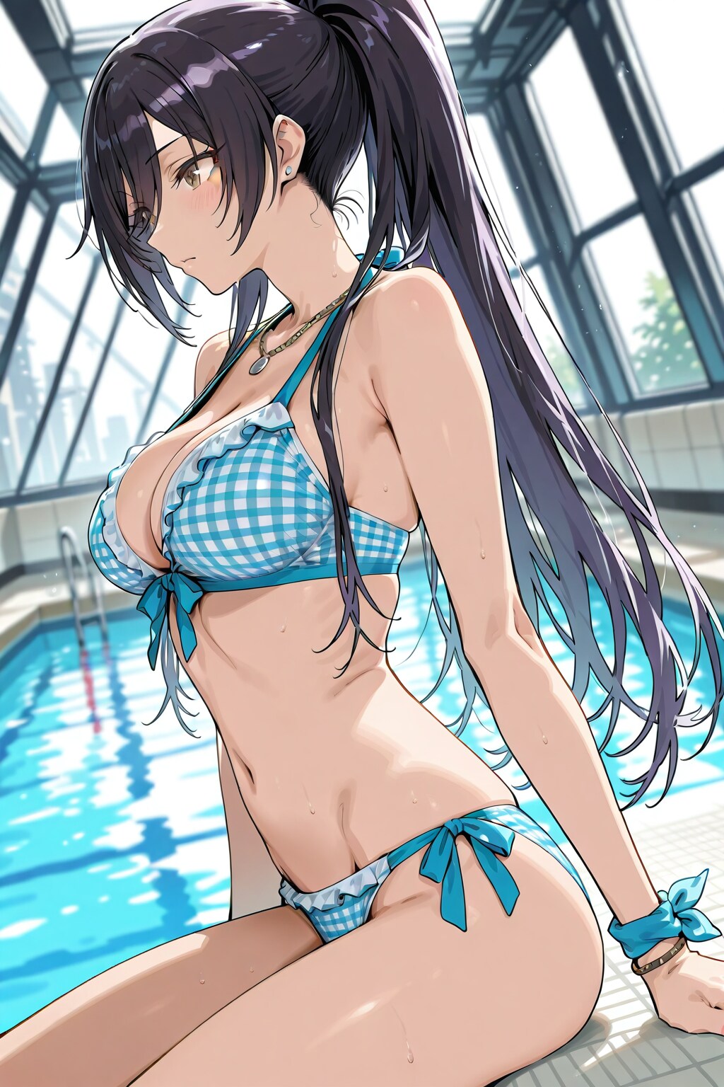 見惚れちゃうね・・・咲夜ちゃんの横顔は可愛いな。