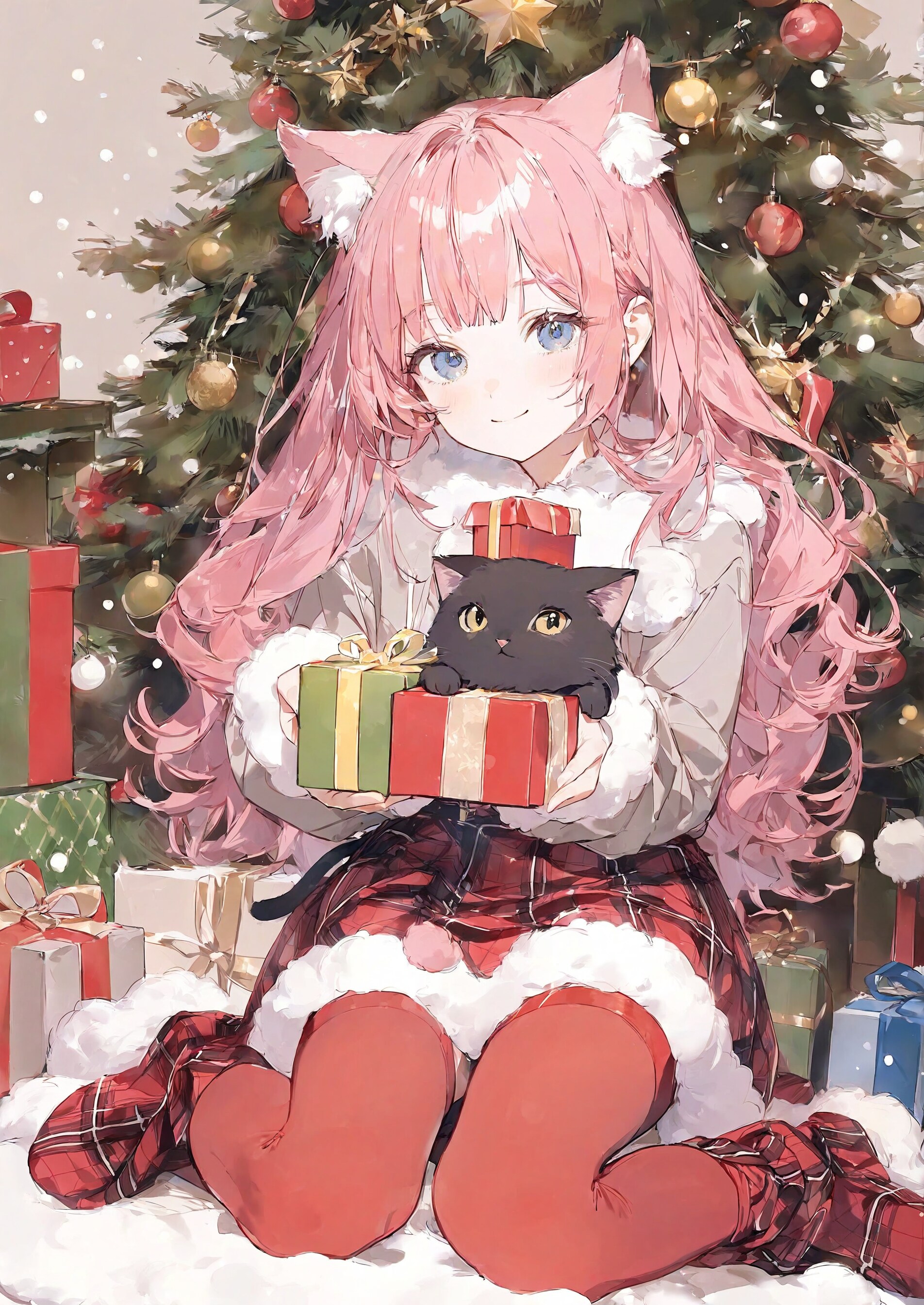 クリスマスプレゼント | の人気AIイラスト・グラビア