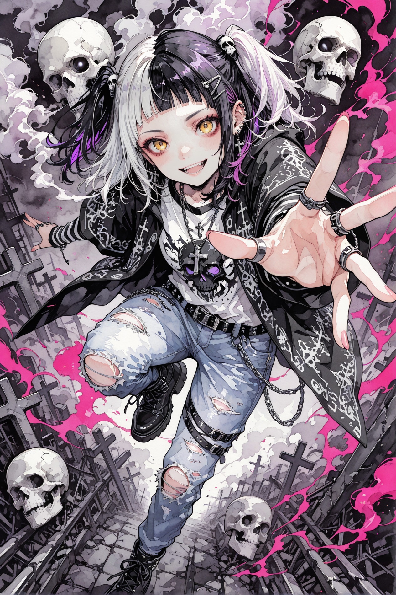 ドクロの衣装