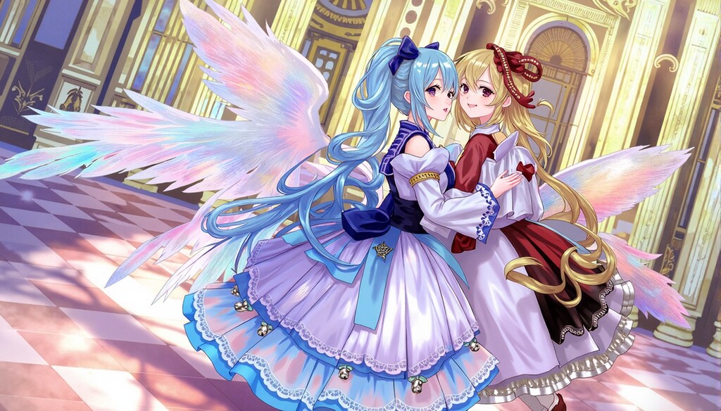 蒼穹の羽翼に寄り添う姉妹